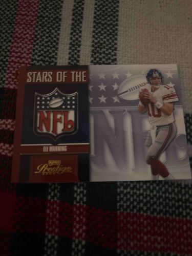 2007 Playoff Prestige Stars of the NFL Eli Manning Card