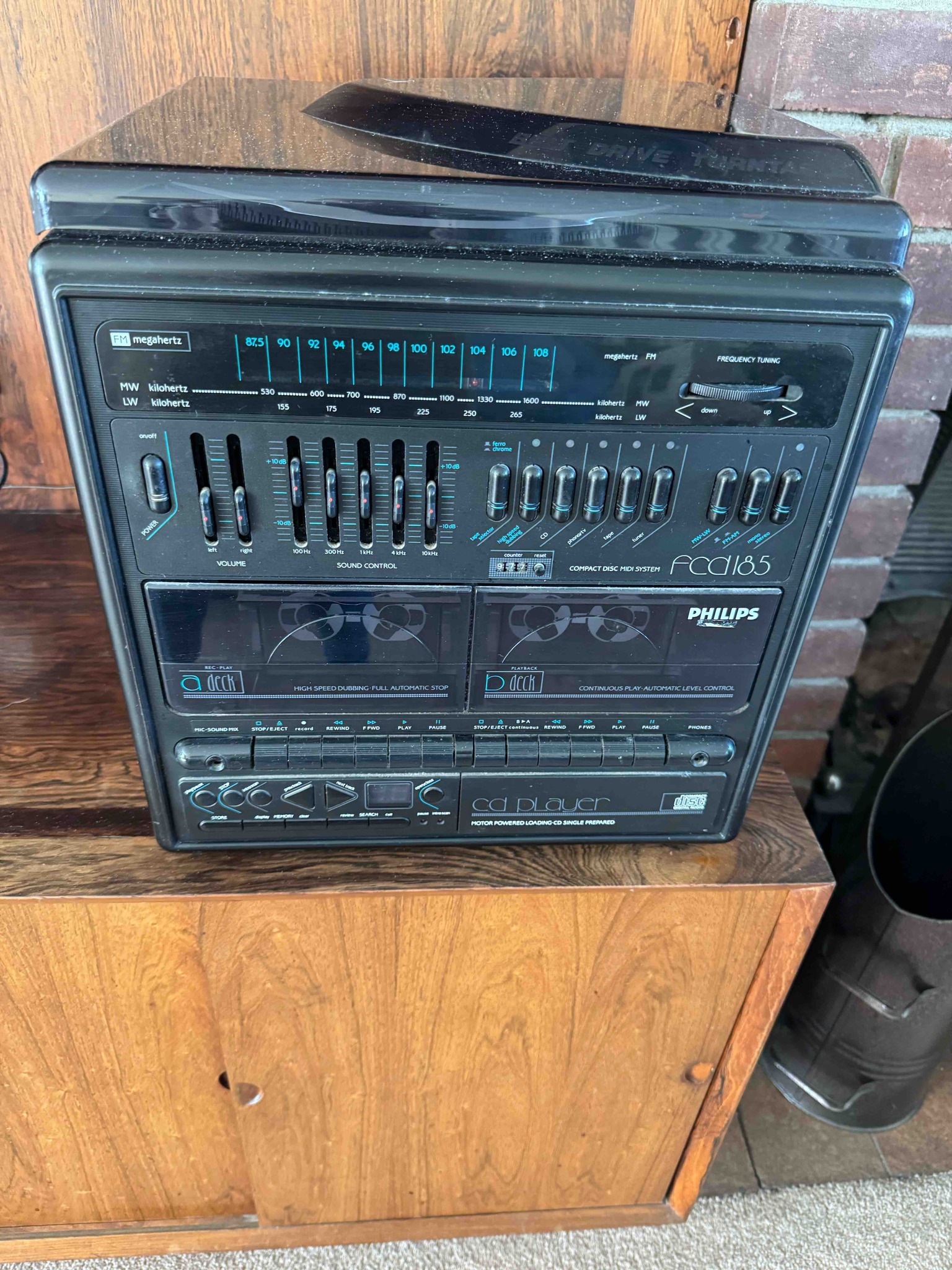 Philips FCD185 Compact Disc Midi System