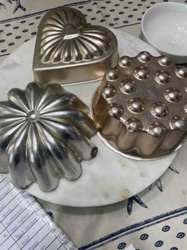 Vintage Copper Cake/Jello Molds (Set of 3)