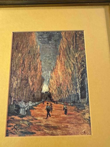Reproduction Art Print: Les Alyscamps after Vincent van Gogh
