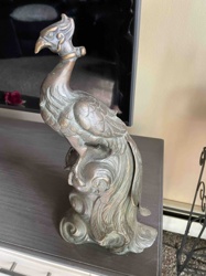 Bronze Phoenix Sculpture