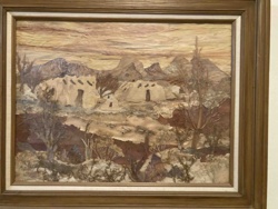 Ellen Ward Southwestern Landscape Collage