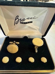 Bracci Cufflinks and Studs Set