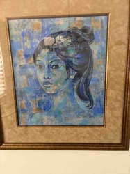Portrait of a Young Woman by Han Snel Bali