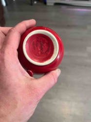 Fiesta Ware Red Ramekin/Dipping Bowl