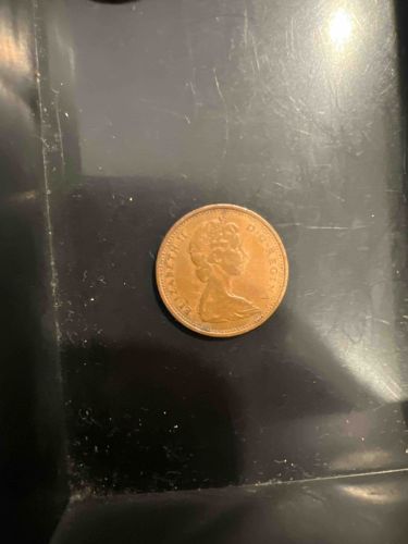 British One Penny Coin (Elizabeth II)