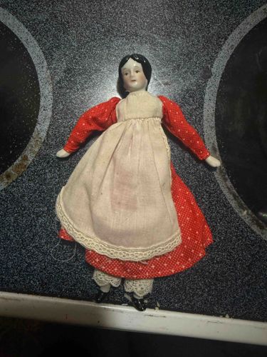 Porcelain and Cloth Character Doll