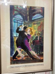 Tango Argentino (El Beso) Painting