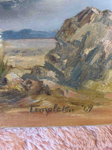 Mountain Landscape Painting by Templeton (1967)