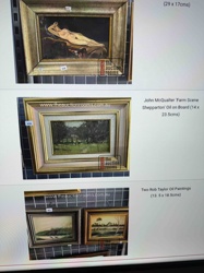 Two Rob Taylor Oil Paintings