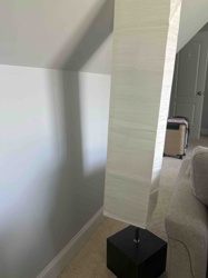 Modern Rectangular Fabric Floor Lamp