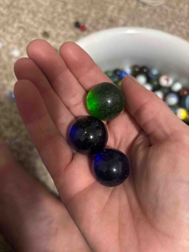 Assorted Glass Marbles