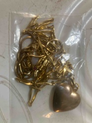Assorted Gold-Colored Jewelry Collection