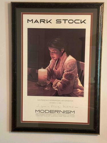 Mark Stock 'Modernism' San Francisco International Art Exposition Poster