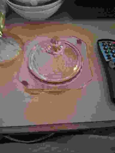 Vintage Pink Depression Glass Butter Dish