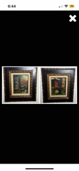 Pair of Mid-Century Cityscape Paintings by L. Sauer