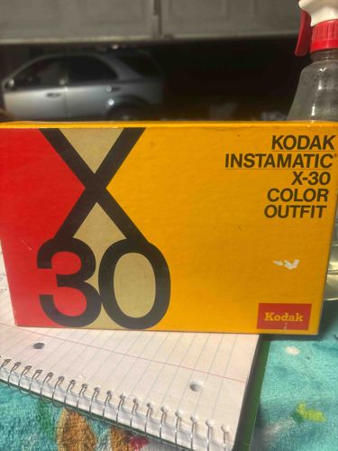 Kodak Instamatic X-30 Color Outfit Box