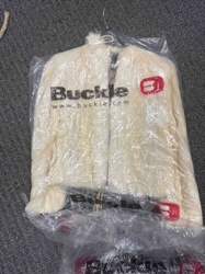 Buckle Faux Fur Jacket