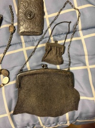 Antique Metal Mesh Purse