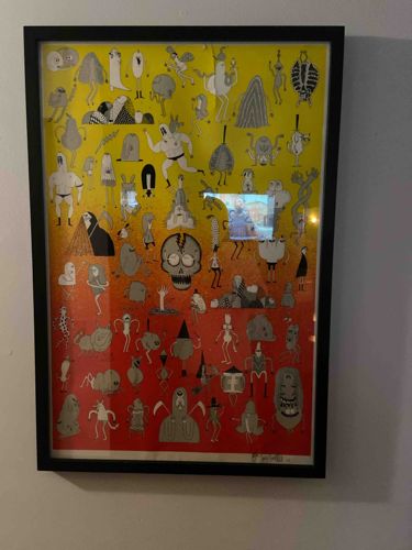 Gary Taxali 'The Best of Both Worlds' Character Poster