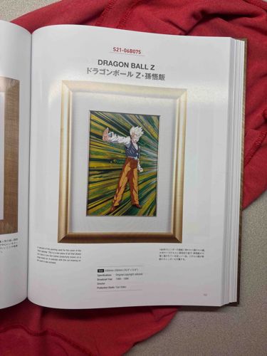 Dragon Ball Z Original Production Cel (Gohan)
