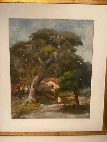 Landscape Painting by L. Mondin