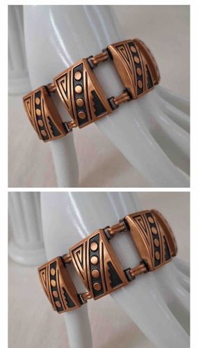 Vintage Copper Cuff Bracelet