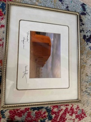 Framed Photograph with Signature - 'Morandi'
