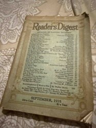 Reader's Digest Magazine, September 1935 issue
