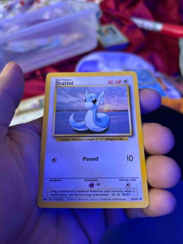 Dratini Pokémon Card