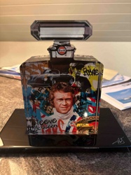Steve McQueen Gulf Racing Pop Art Sculpture
