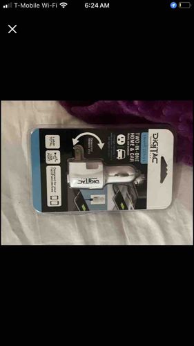 DIGITAC Two-in-One Home & Car Charger