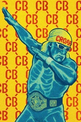 Hulk Hogan 'Dab' Pop Art Graphic