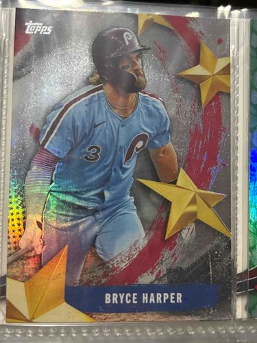 Bryce Harper Topps Refractor/Prizm Baseball Card