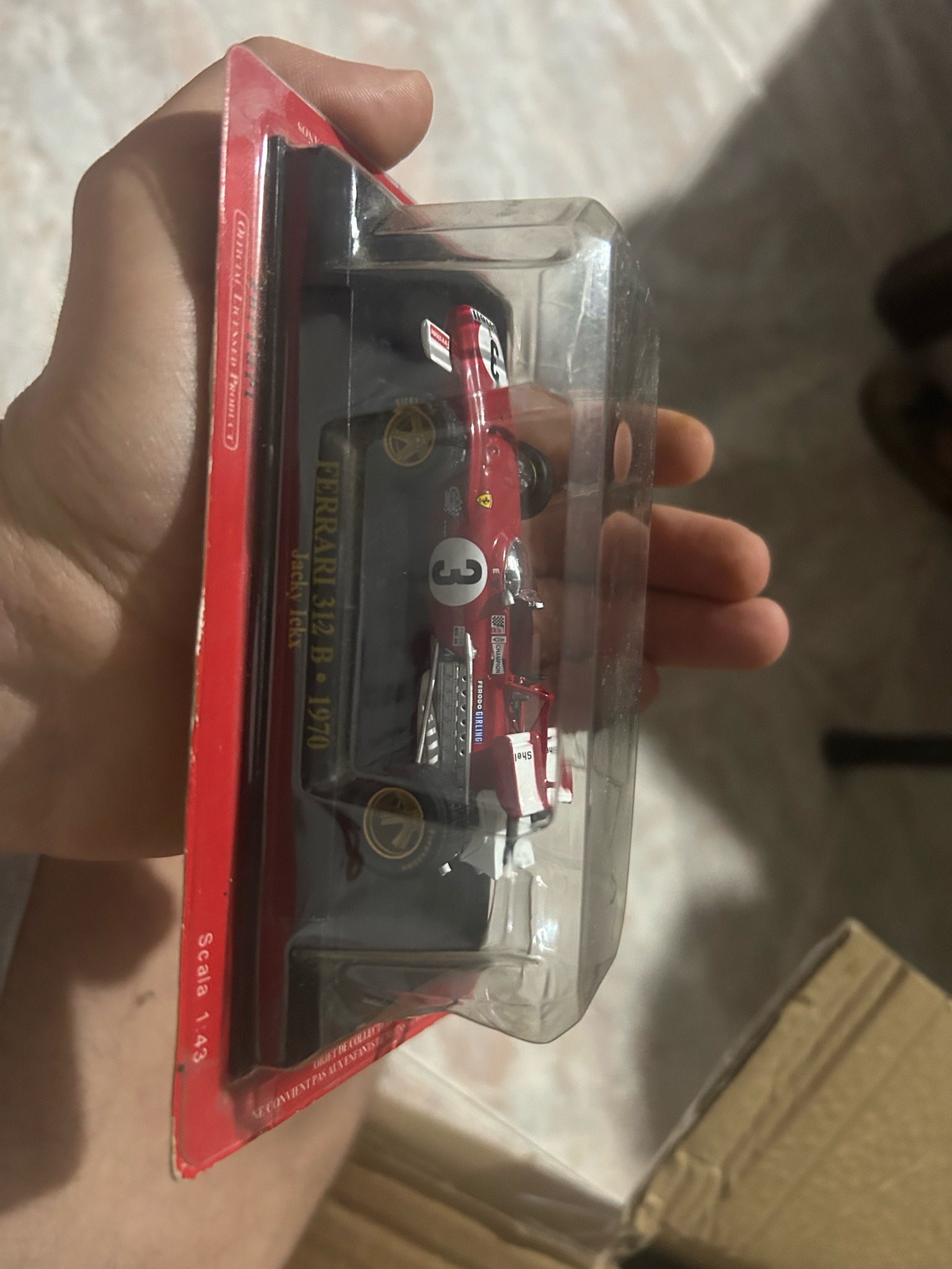 Submitted photo of Ferrari 312 B 1970 Jacky Ickx scale 1:43 model (not authenticated)