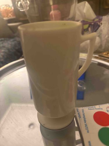 White Ceramic Footed Mug
