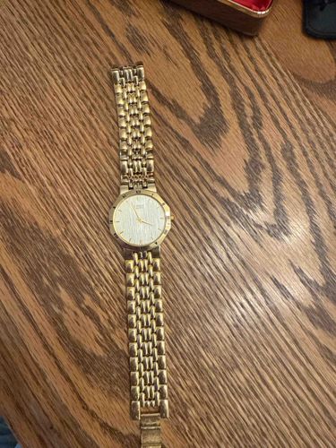 Gold-Tone Analog Wristwatch
