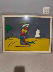 Peter Max 'Golfer' Art Print (Framed)