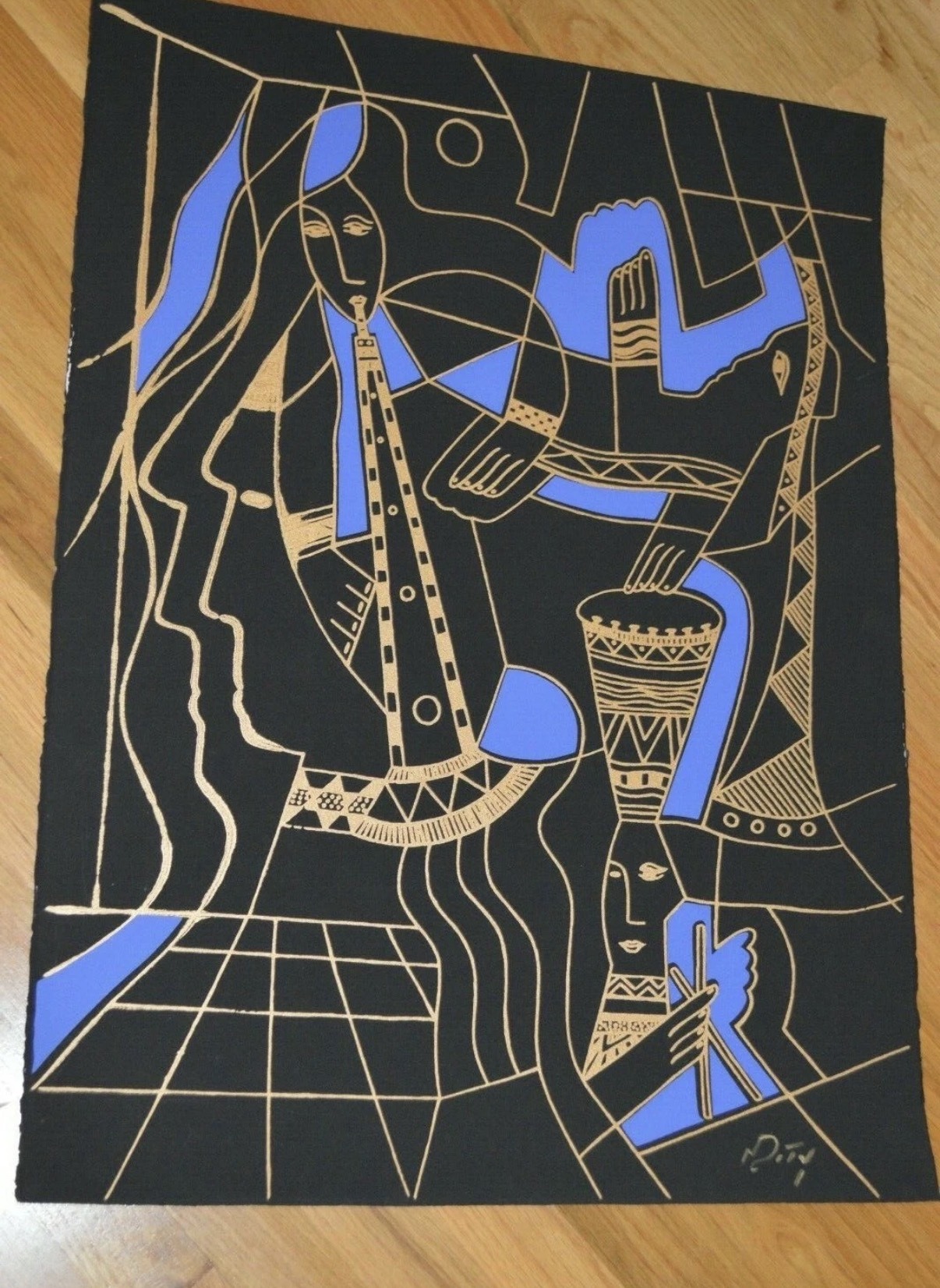 Submitted photo of Serigraph on paper signed 'Doty'
